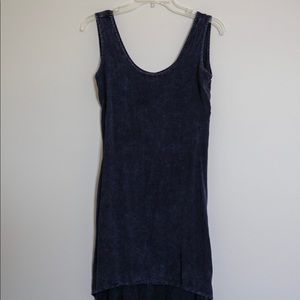 Navy High Low dress - Size S